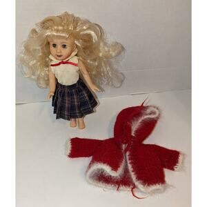 Vintage 9" Vinyl Effanbee Doll Twist Waist Vintage Outfits Rooted Blond Hair